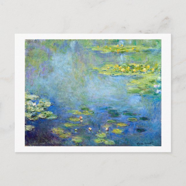 Postal Water Lily Pond, Monet (Anverso)