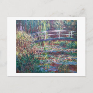 Postal Water Lily Pond (Rosa Harmonie), Monet