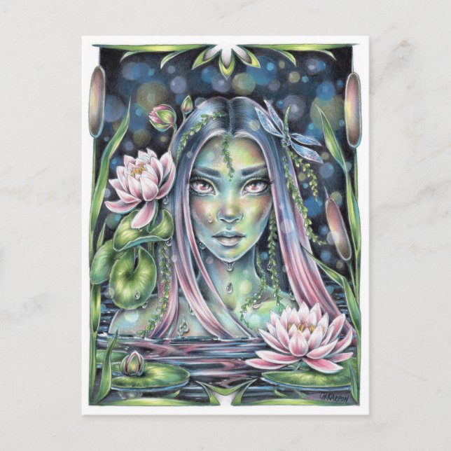 Postal Water Nymph (Anverso)