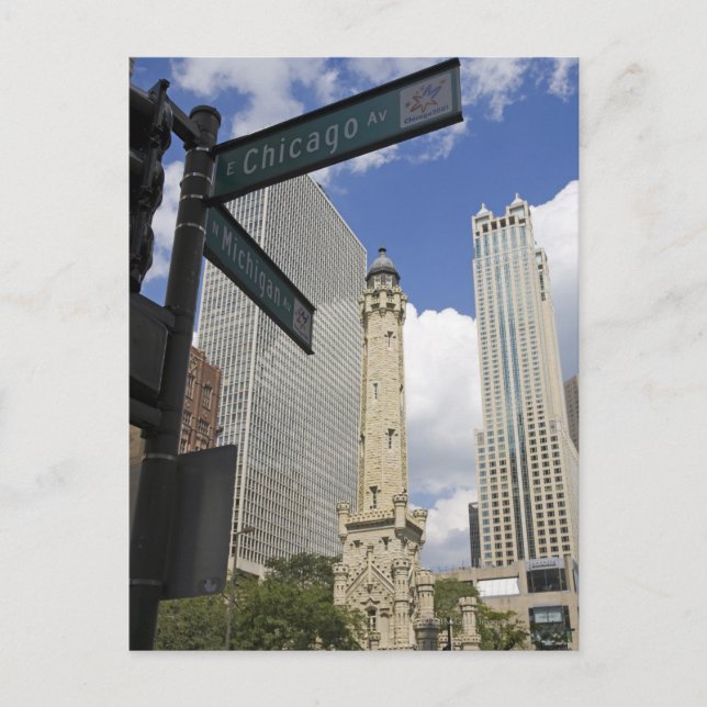 Postal Water Tower, Chicago, Illinois, Estados Unidos (Anverso)