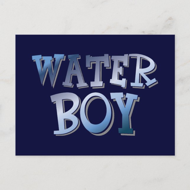 Postal WaterBoy (Anverso)