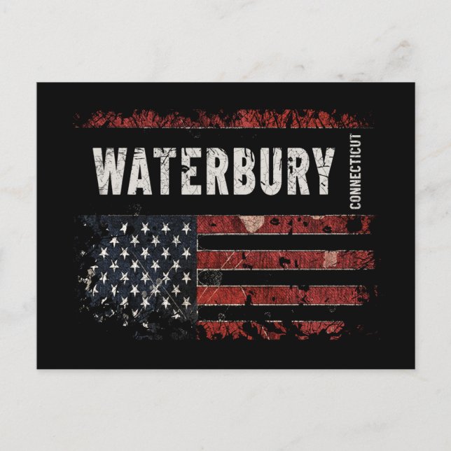 Postal Waterbury Connecticut (Anverso)