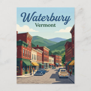 Postal Waterbury Vermont