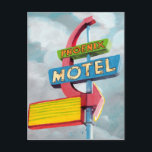 Postal Watercolor Phoenix Motel<br><div class="desc">Watercolor Phoenix Motel Artist: Naomi McCavitt</div>