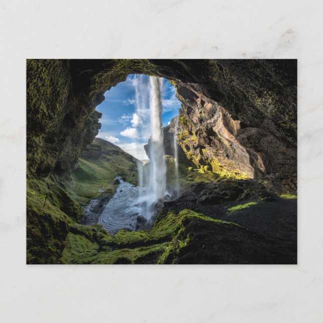 Postal Waterfalls | Icelandic Waterfall (Anverso)