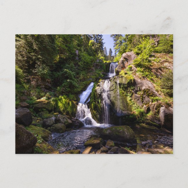 Postal Waterfalls | Triberger Wasserfälle, Germany (Anverso)