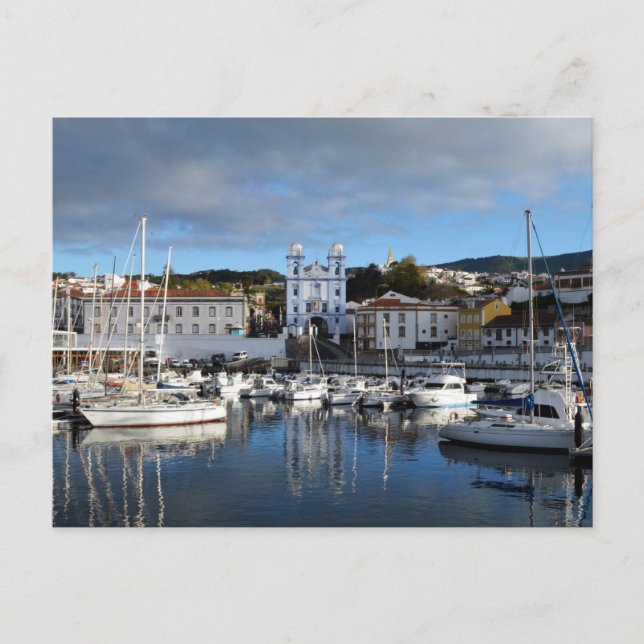 Postal Waterfront: Angra do Heroismo, Terceira, Azores (Anverso)
