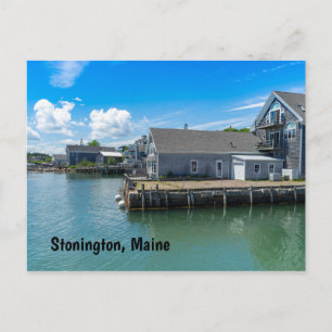 Postal Waterfront en Stonington, Maine