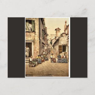 Postal Waterfront, Garda, Lake of, Italy classic Photochr