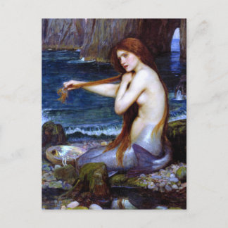 Postal Waterhouse: La Sirenita