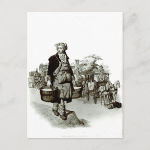 Postal Waterman en un puesto de entrenador, 1805