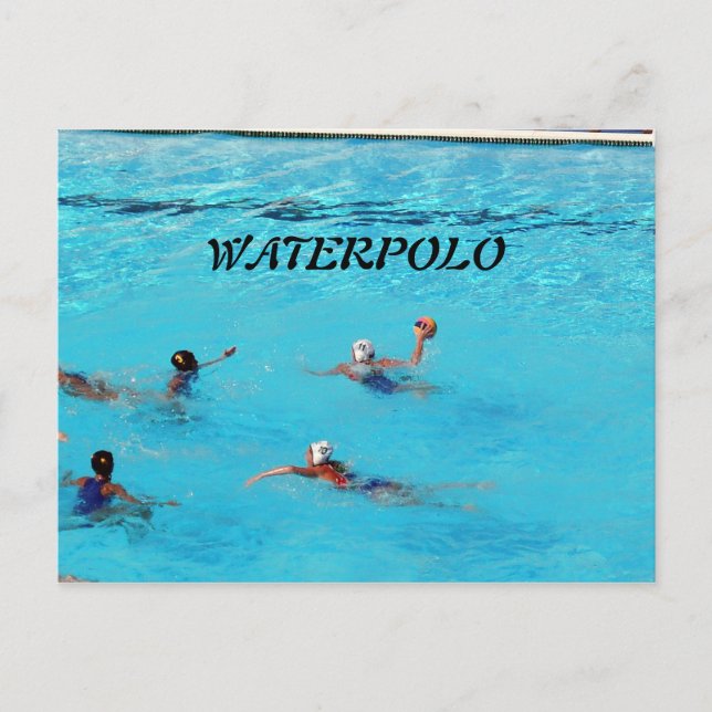 POSTAL WATERPOLO (Anverso)