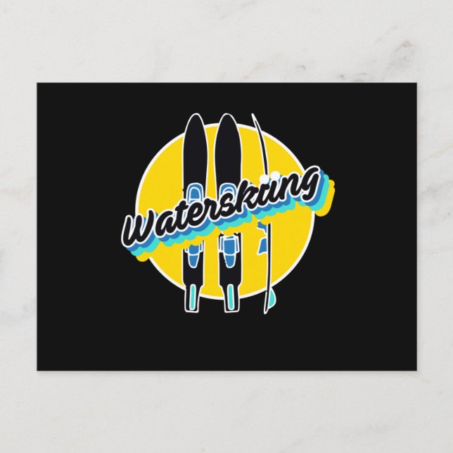 Postal Waterski Waterski Watersport (Anverso)