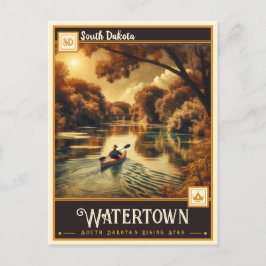 Postal Watertown, Dakota del Sur | Vintage
