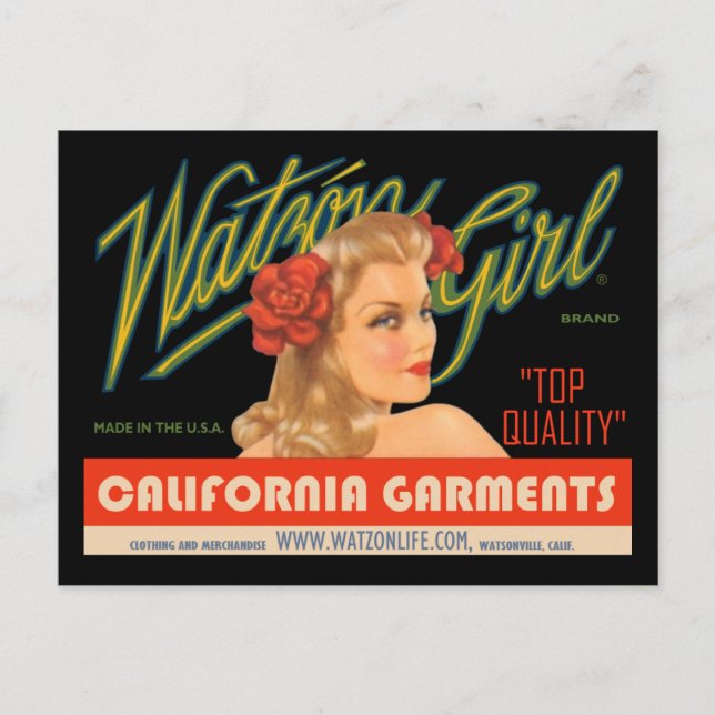 Postal Watzón Chica #3 © (Anverso)