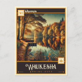 Postal Waukesha, Wisconsin | Vintage