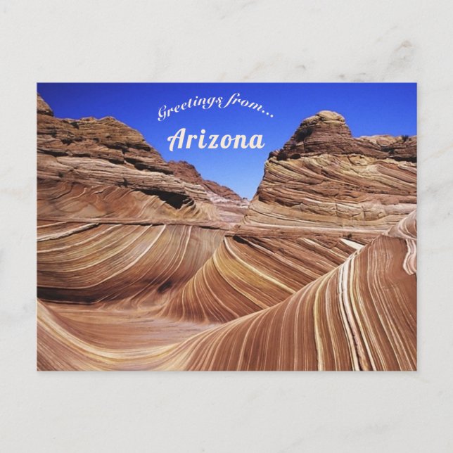Postal Wave Coconino County Arizona (Anverso)