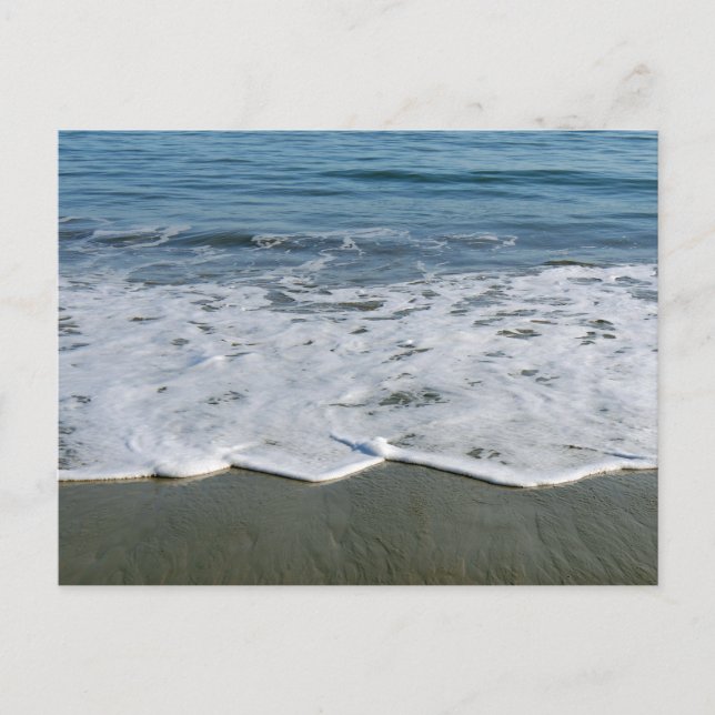 Postal Waves de arena de playa (Anverso)