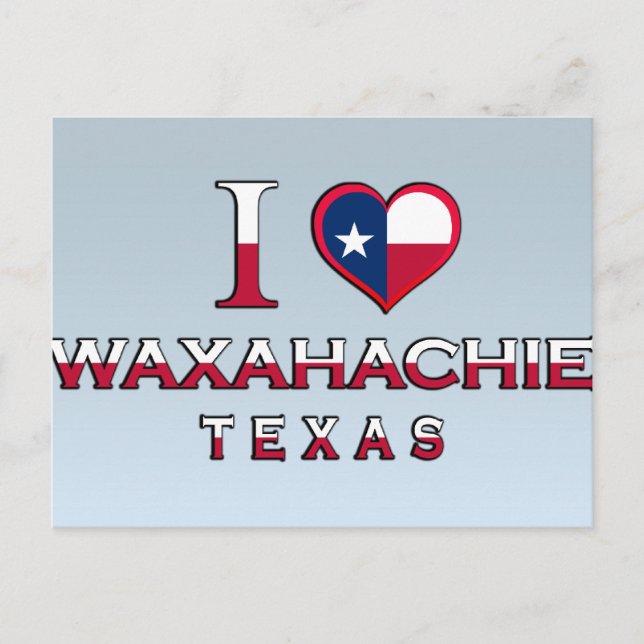 Postal Waxahachie, Texas (Anverso)