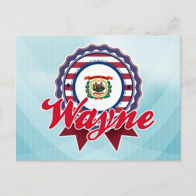 Postal Wayne, WV (Anverso)