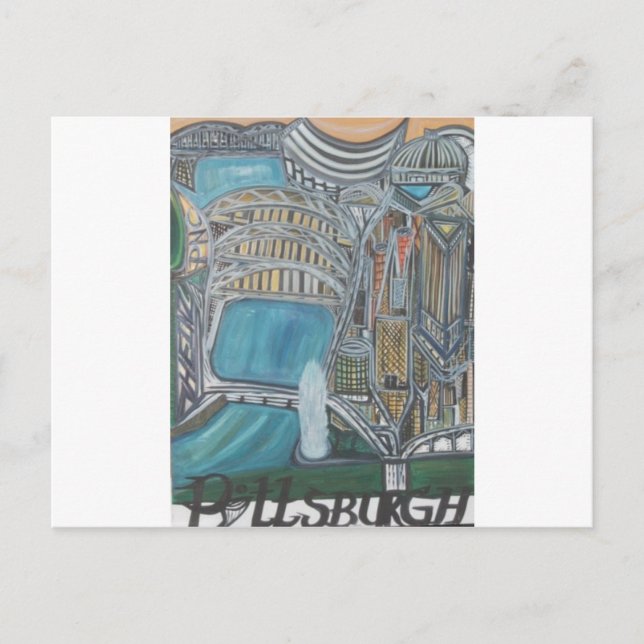 Postal Wc de Pittsburgh (Anverso)