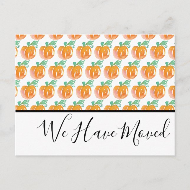 Postal We Have Moved Post Card (Anverso)