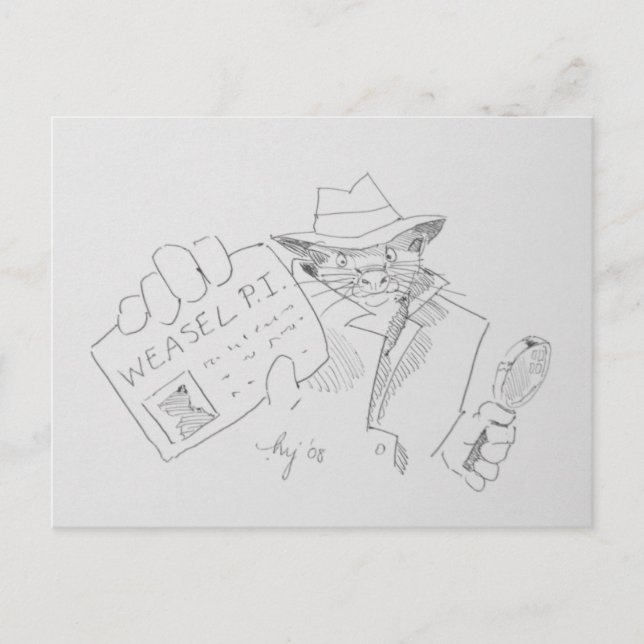 Postal Weasel P.I. (Anverso)