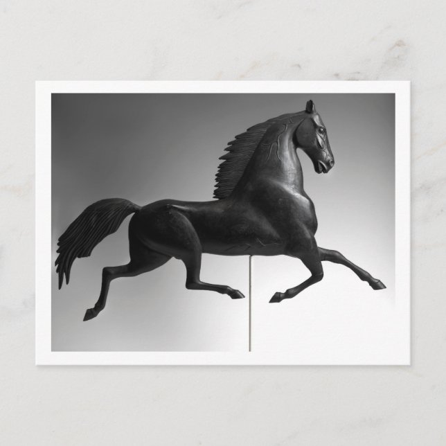 Postal Weathervane del Halcón Negro (Anverso)