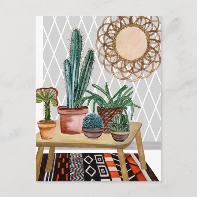 Postal Weavers del desierto IV (Anverso)