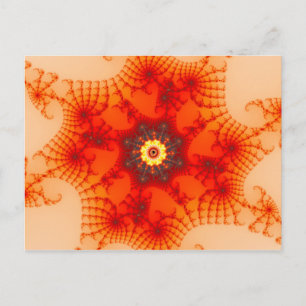 Postal Web de fuego - Arte fractal
