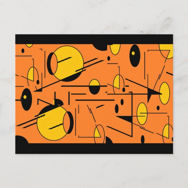 Postal Wedge of the Atomic Monster - Ken Gage MCM Art (Anverso)