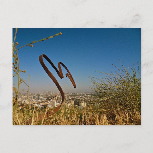 Postal Weeds Over Hollywood 2 (Anverso)