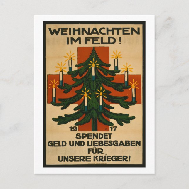 Postal Weihnachten Im Feld (Anverso)