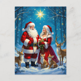 Postal „Weihnachtliche Harmonie“