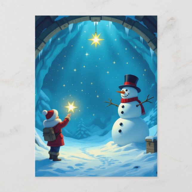 Postal „Weihnachtliche Harmonie“ (Anverso)