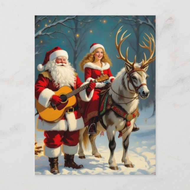 Postal „Weihnachtliche Harmonie“ (Anverso)