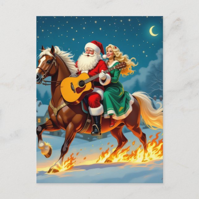 Postal „Weihnachtliche Harmonie“ (Anverso)