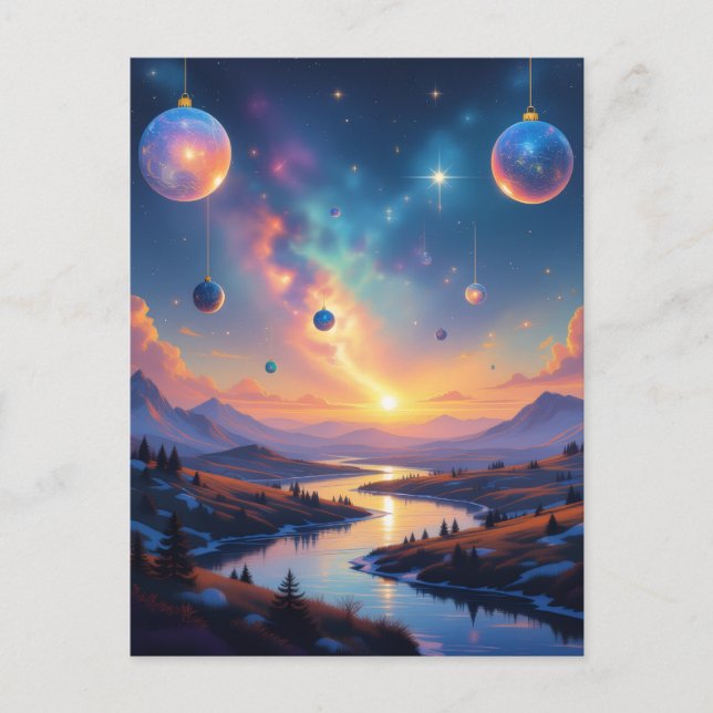 Postal „Weihnachtliche Harmonie“ (Anverso)