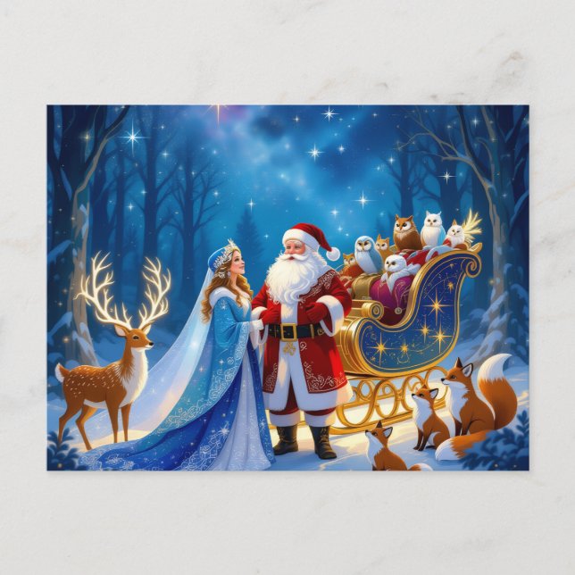 Postal „Weihnachtliche Harmonie“ (Anverso)