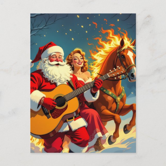 Postal „Weihnachtliche Harmonie“ (Anverso)