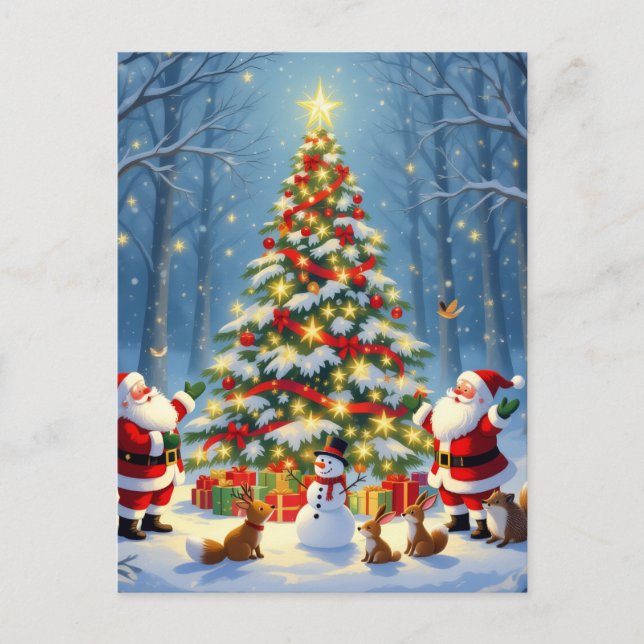 Postal „Weihnachtliche Harmonie“ (Anverso)