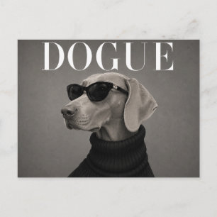 Postal Weimaraner Lujo Sabueso Alta Gama