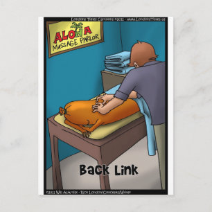 Postal Weiner Massage o Backlink Funny Gifts & Cards