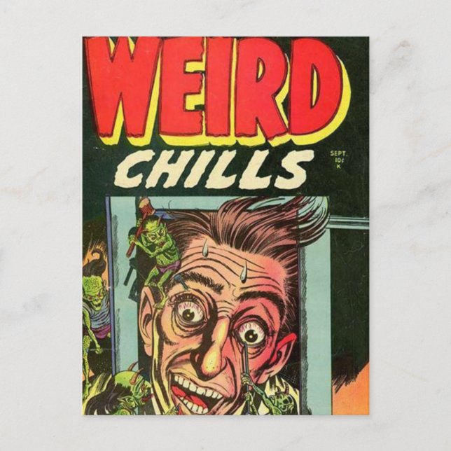 Postal Weird Chills Comic book (Anverso)