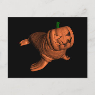 Postal Weird Halloween Walrus