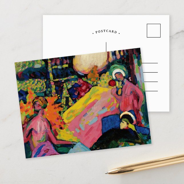 Postal Weisser Klang | Kandinsky (Subido por el creador)