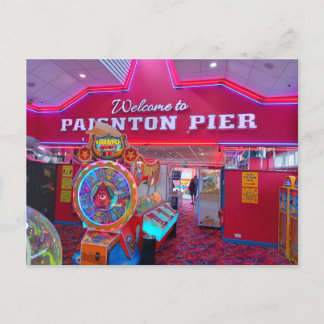 Postal Welcome to Paignton Pier