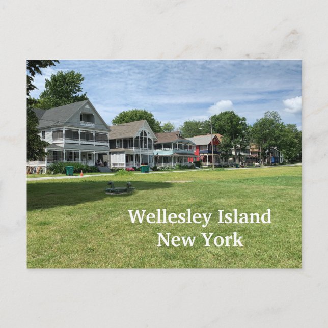 Postal Wellesley Island NY (Anverso)