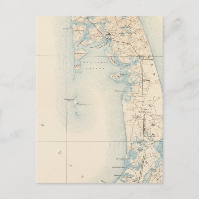 Postal Wellflots, Massachusetts (Anverso)