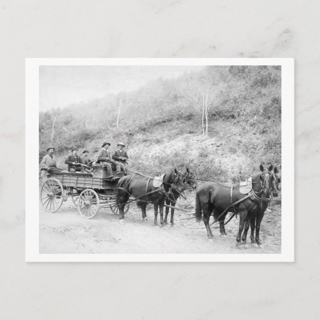 Postal Wells Fargo Express Company (Anverso)
